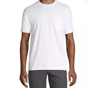 Lands' End White Short Sleeve Tee